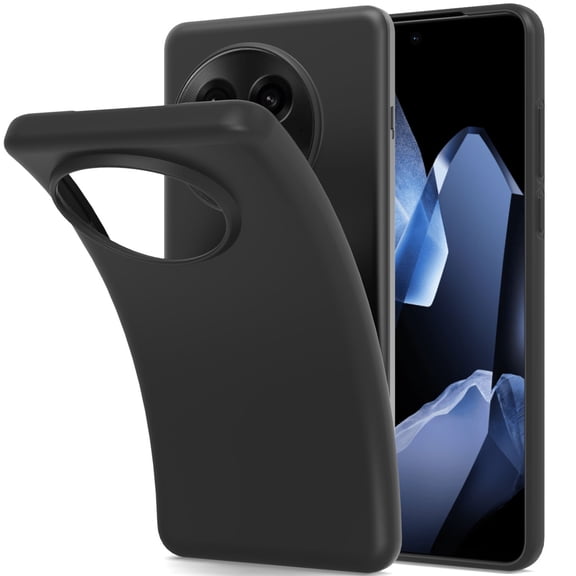 CoverON For OnePlus 13 Case, Flexible Slim Lightweight TPU Minimal Phone Cover, Black