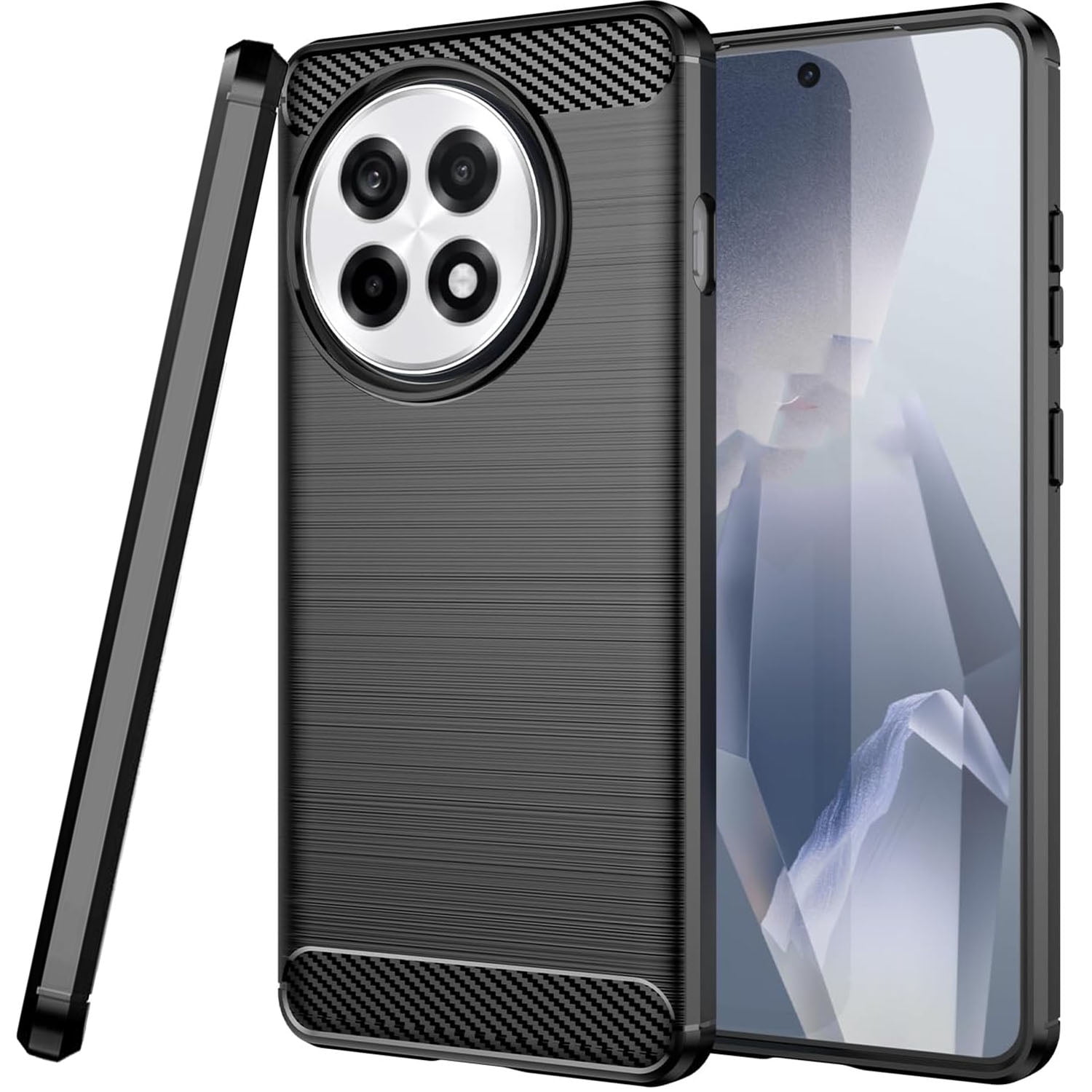 CoverON For OnePlus 13 Phone Case, Slim Lightweight TPU Minimal Cover Carbon Fiber, Black - Walmart.com CoverON For OnePlus 13 Phone Case, Slim Lightweight TPU Minimal Cover Carbon Fiber, Black - Walmart.com