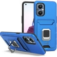 thumbnail image 1 of CoverON For Oneplus Nord N20 5G Case, Credit Card slot Ring KickStand Rugged Phone Cover Magnetic holder, Blue, 1 of 8