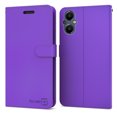 thumbnail image 1 of CoverON For Oneplus Nord N20 5G Wallet Case, RFID Blocking Vegan Leather 6x Card Slot Holder Cover Flip Folio Phone Pouch, Purple, 1 of 6