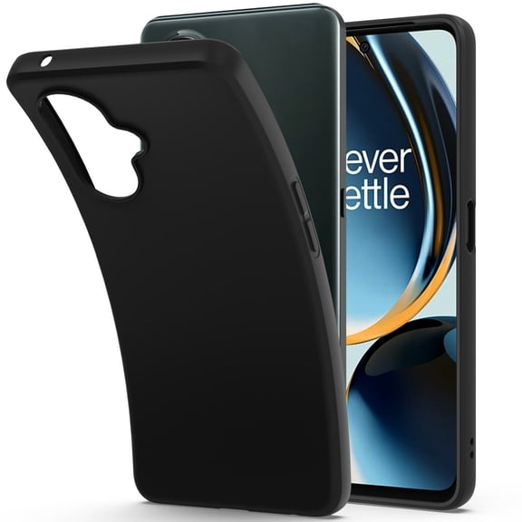 CoverON For Oneplus Nord N30 5G / Oneplus Nord CE 3 Lite Case, Flexible Slim Lightweight TPU Minimal Phone Cover, Black