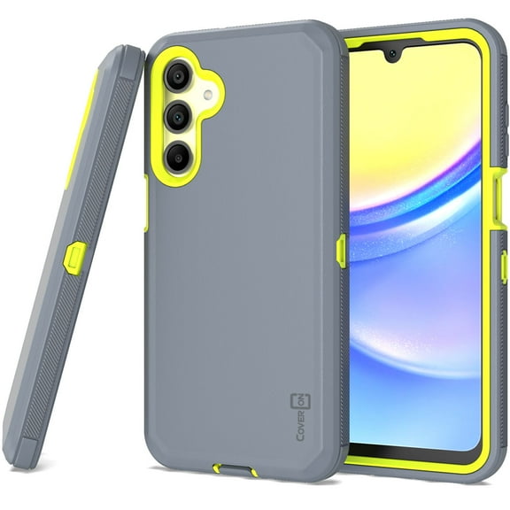 CoverON For Samsung Galaxy A16 5G Case, Military Grade Heavy Duty Full Body Rugged Phone Cover, Gray