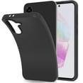 thumbnail image 1 of CoverON For Samsung Galaxy A36 5G Case, Flexible Slim Lightweight TPU Minimal Phone Cover, Black, 1 of 7