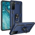 thumbnail image 1 of CoverON For Samsung Galaxy S21 FE Ring Case, Kickstand Rugged Phone Cover Magnetic Car Mount Compatible - Navy Blue, 1 of 9