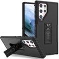 thumbnail image 1 of CoverON For Samsung Galaxy S22 Ultra Case, Military Grade Heavy Duty Full Body Phone Kickstand Cover - Black, 1 of 9