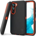 thumbnail image 1 of CoverON For Samsung Galaxy S23 Case, Military Grade Heavy Duty Full Body Rugged Phone Cover, Black, 1 of 8