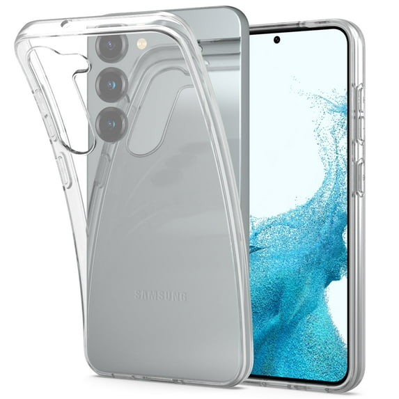 CoverON For Samsung Galaxy S23 Plus Phone Case, Flexible Slim Lightweight TPU Minimal Cover, Clear