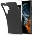 thumbnail image 1 of CoverON For Samsung Galaxy S23 Ultra Case, Flexible Slim Lightweight TPU Minimal Phone Cover, Black, 1 of 8
