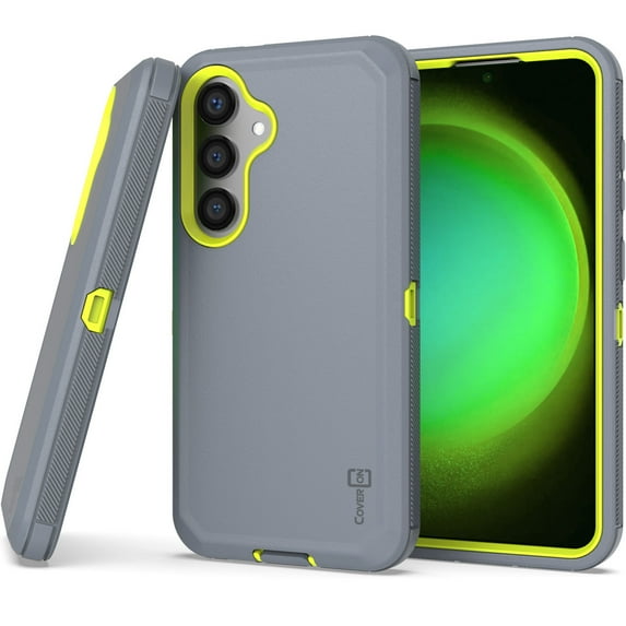CoverON For Samsung Galaxy S24+ Plus Case, Military Grade Heavy Duty Full Body Rugged Phone Cover, Gray