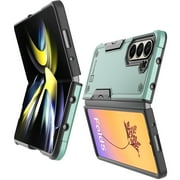CoverON For Samsung Galaxy Z Fold 5 / Galaxy Z Fold5 Case, Military Grade Heavy Duty Rugged Phone Cover Grip, Green