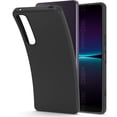 thumbnail image 1 of CoverON For Sony Xperia 10 IV Case, Flexible Slim Lightweight TPU Minimal Phone Cover, Black, 1 of 8