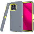 thumbnail image 1 of CoverON For Tmobile T-Mobile Revvl 7 Pro 5G Case, Military Grade Heavy Duty Full Body Rugged Phone Cover, Gray, 1 of 8