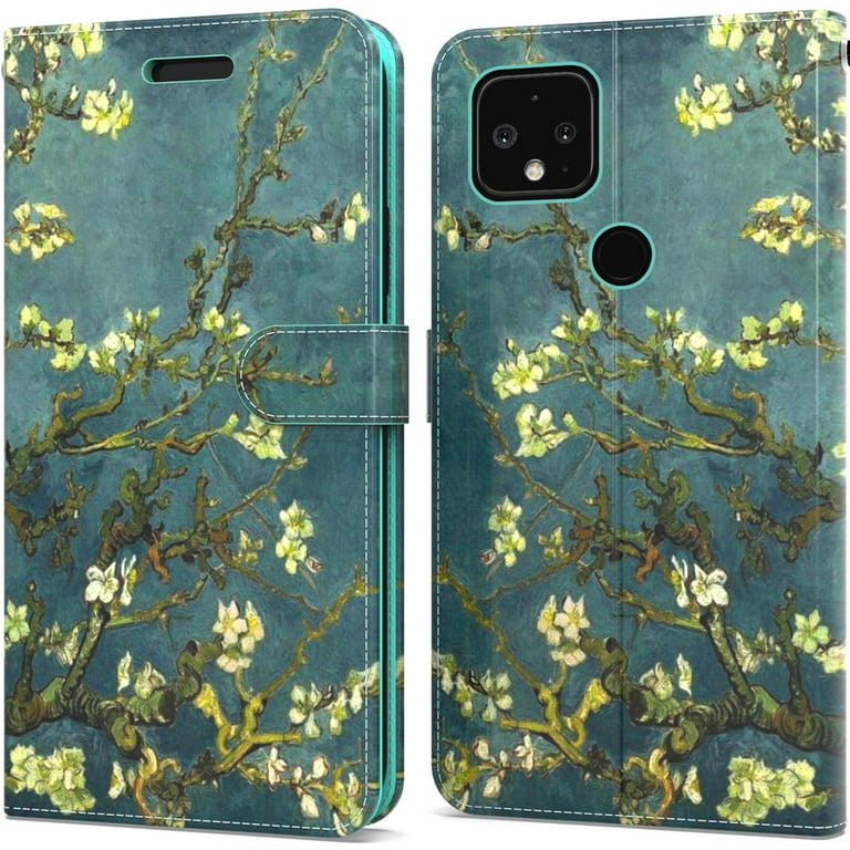 CoverON Google Pixel Wallet Case, RFID Blocking Vegan Leather 6x