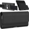 thumbnail image 1 of CoverON Holster for Nokia G310 G42 G400 G300 G200 G100 G10 C310/TCL 50 40 30 20 10 X XL SE/ HMD Fusion/ Orbic Joy 2 5G Phone Case Belt Clip Carrying Leather CellPhone Holder (With Case On), 1 of 7