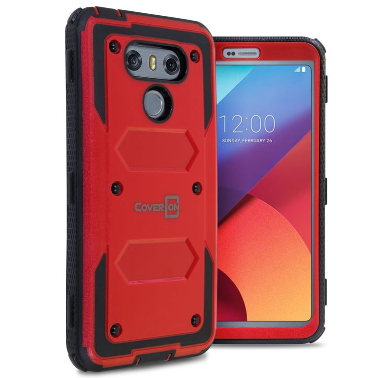 CoverON LG G6 / G6 Plus Case, Tank Series Hard Protective Armor Phone Cover - Walmart.com CoverON LG G6 / G6 Plus Case, Tank Series Hard Protective Armor Phone Cover - Walmart.com