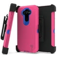 thumbnail image 1 of CoverON LG Tribute Monarch / Risio 4 / K8x Case, Protective Holster Belt Clip Phone Cover, 1 of 9