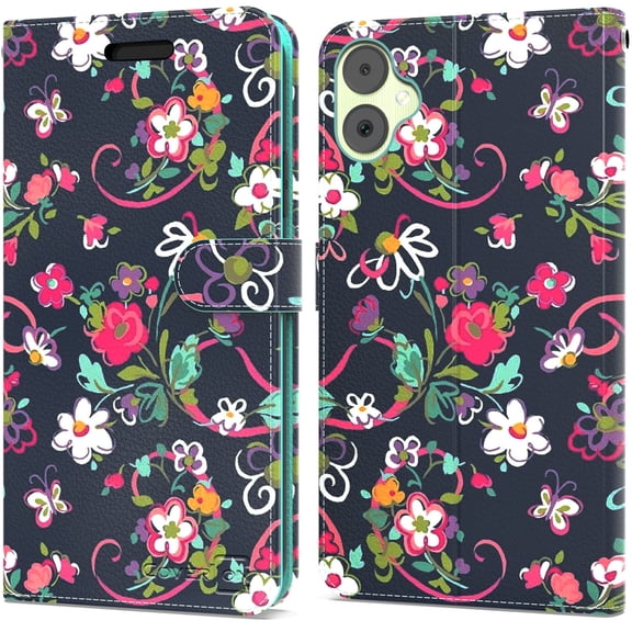 CoverON Motorola Moto E 2020 Case with Screen Protector Tempered Glass, Slim Metal Kickstand Rugged Dual Layer Phone Cover, Blue