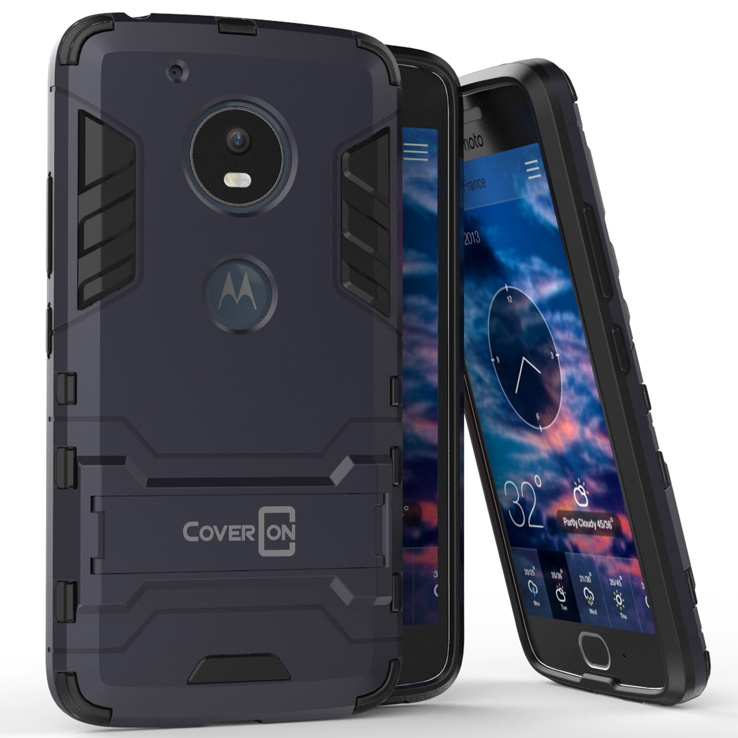 CoverON Motorola Moto G5 / Moto G 5th Generation Case, Shadow Armor Series Hybrid Kickstand Phone Cover CoverON Motorola Moto G5 / Moto G 5th Generation Case, Shadow Armor Series Hybrid Kickstand Phone Cover