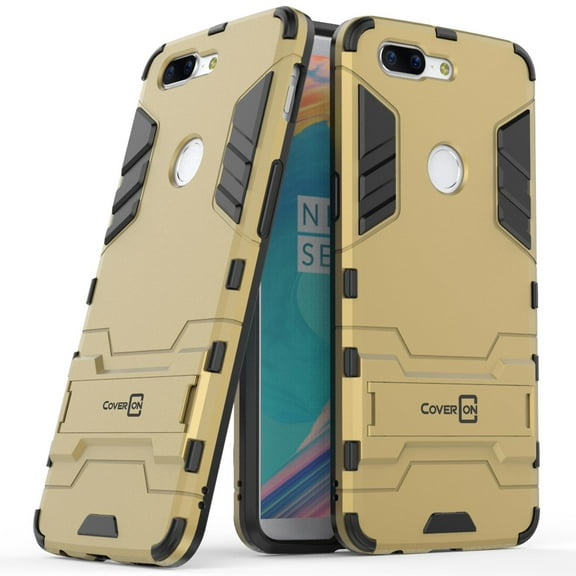CoverON OnePlus 5T Case, Shadow Armor Series Hybrid Kickstand Phone Cover