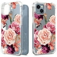 thumbnail image 1 of CoverON Phone Design For Apple iPhone 15 Plus Case, Clear Flexible Soft Rubber Slim TPU Cover, Peony Flower, 1 of 7