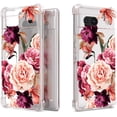thumbnail image 1 of CoverON Phone Design For Google Pixel 7a Case, Clear Flexible Soft Rubber Slim TPU Cover, Peony Flower, 1 of 8