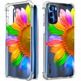 thumbnail image 1 of CoverON Phone Design For Motorola Moto G Stylus 5G 2022 Case, Clear Flexible Soft Rubber Slim TPU Cover, SunFlower, 1 of 8
