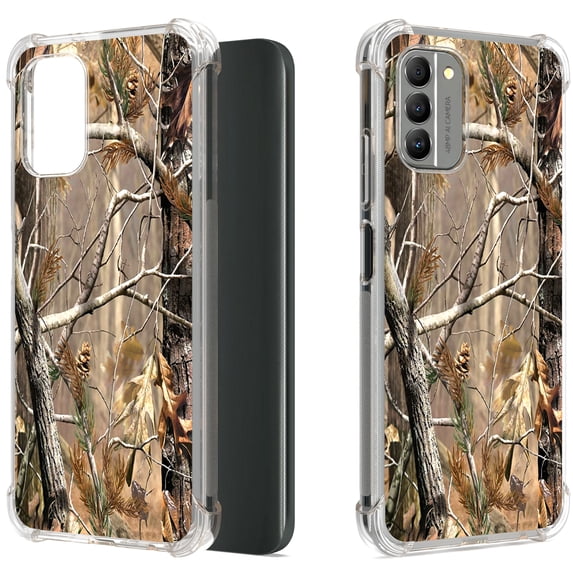 CoverON Phone Design For Nokia G400 5G Case, Clear Flexible Soft Rubber Slim TPU Cover, Camouflage