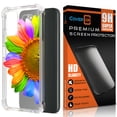 thumbnail image 1 of CoverON Phone Design For Nokia G400 5G Case and Screen Protector Tempered Glass, Clear Flexible Slim TPU Cover, SunFlower, 1 of 10