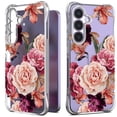 thumbnail image 1 of CoverON Phone Design For Samsung Galaxy S25+ / Galaxy S25 Plus Case, Clear Flexible Soft Rubber Slim TPU Cover, Peony Flower, 1 of 8