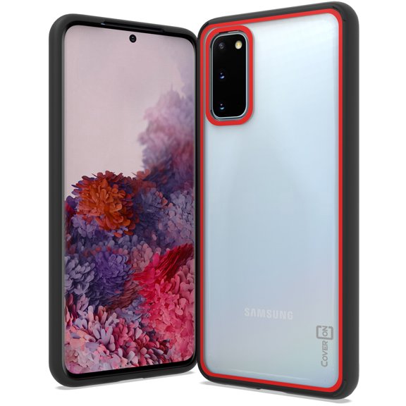 CoverON Samsung Galaxy S20 Case Clear Protective Slim Fit Hard Phone Cover with TPU Bumpers - Unity Series