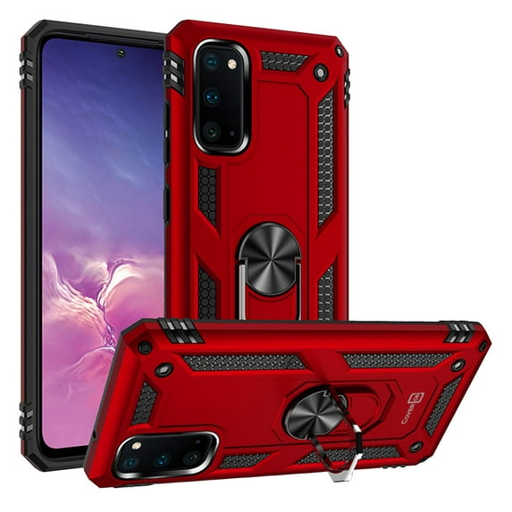 CoverON Samsung Galaxy S20 Case with Magnetic Car Mount Compatible Ring Holder Kickstand Phone Cover - Resistor Series