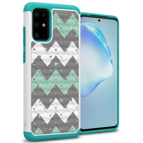 CoverON Samsung Galaxy S20 Plus Case, Aurora Series Rhinestone Phone Cover