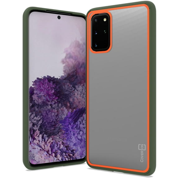 CoverON Samsung Galaxy S20 Plus Case Clear Protective Slim Fit Hard Phone Cover with TPU Bumpers - Unity Series