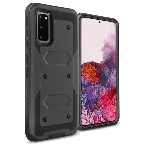 CoverON Samsung Galaxy S20 Plus Case, Tank Series Hard Protective Armor Phone Cover
