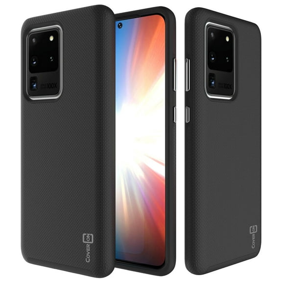 CoverON Samsung Galaxy S20 Ultra Case, Rugged Series Protective Hybrid Phone Cover