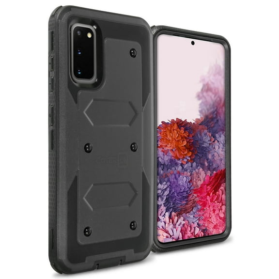 CoverON Samsung Galaxy S20 Ultra Case, Tank Series Hard Protective Armor Phone Cover