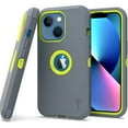 thumbnail image 1 of CoverON for Apple iPhone 13 Mini Case, Military Grade Heavy Duty Full Body Phone Cover - Gray, 1 of 8
