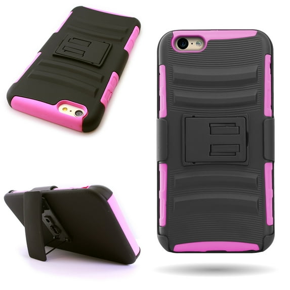 CoverON iPhone 6S Plus Case, iPhone 6 Plus Case, Explorer Series Protective Holster Belt Clip Phone Cover