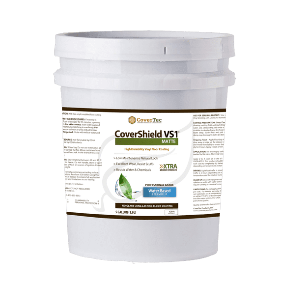 CoverShield VS1 Fast Drying 1 Part Coating Matte (5Gal)