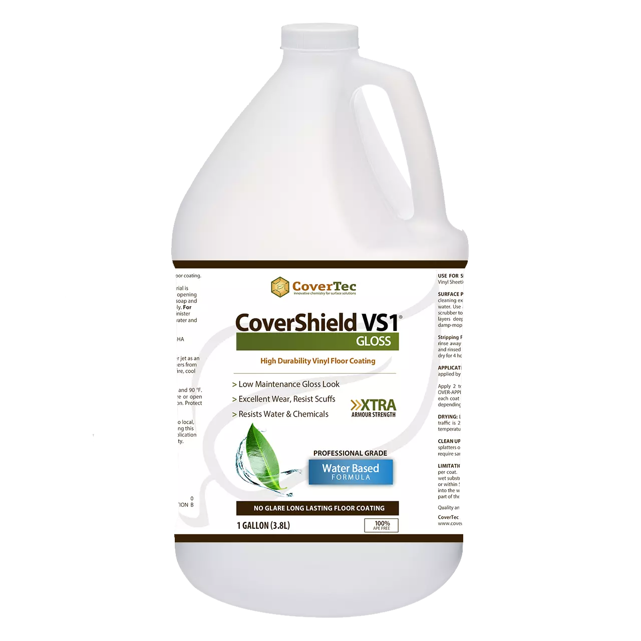 CoverShield VS1 Fast Drying 1 Part Coating H/Gloss 1 Gal