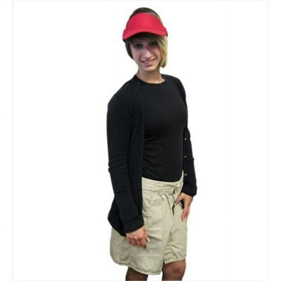 CoverYourHair 50500 Red Classic Visor