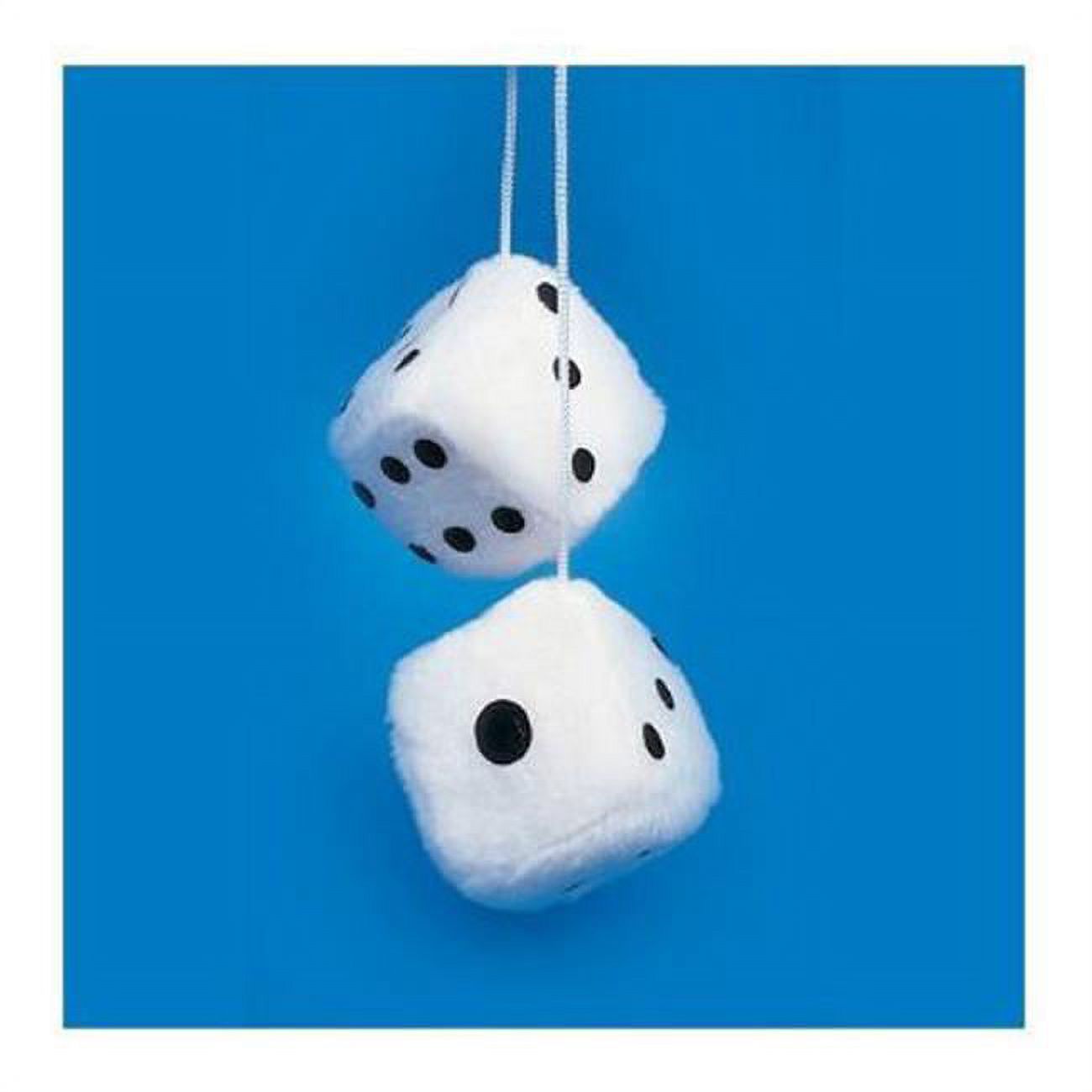 CoverYourHair Fuzzy Car Dice