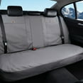 thumbnail image 1 of Coverado Back Car Seat Covers, Waterproof Canvas Rear Seat Protectors, Auto Interior Cushions Universal Fit for Kids & Dogs, Gray, 1 of 7