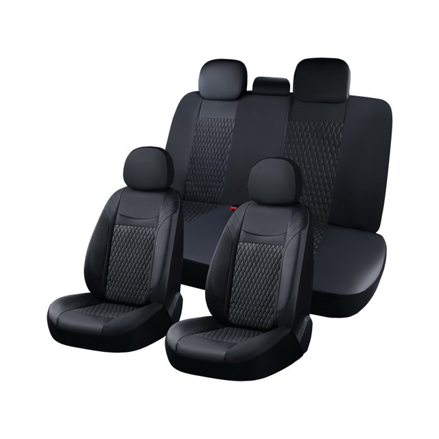 Coverado Car Seat Covers Set, 11 Pieces Full Set Universal Front and