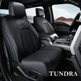 thumbnail image 1 of Coverado Custom Fit Tundra Car Seat Covers, Full Set Waterproof Auto Seat Protectors, Fit For 2014-2021 Toyota Tundra (Black), 1 of 9