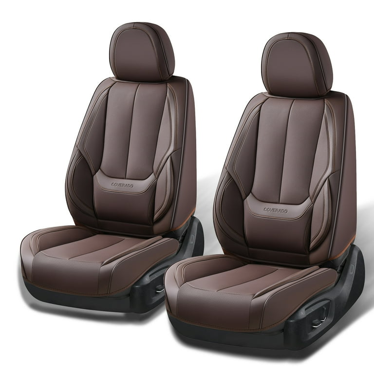 Brown Car Seat Covers Pair, 2 Front Seat Covers, Car Seat Protector, Car Accessory, Seat online Cover For Car