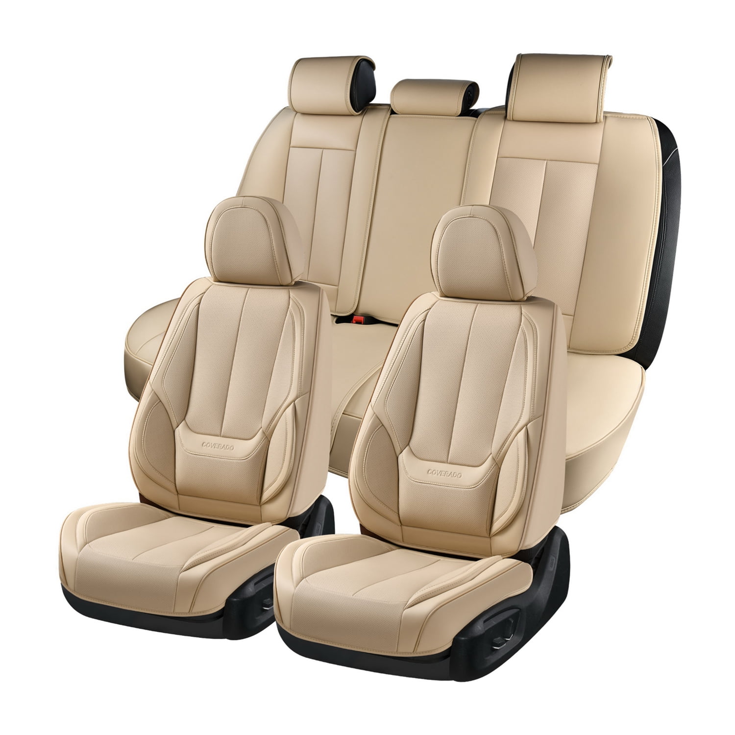 Car Seat Covers Full Set, Car Accessories for Women, Seat Covers