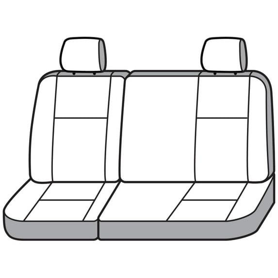 Covercraft 12-15 Nissan Xterra Waterproof Polyester SeatSaver Custom Second Row Seat Covers - Grey