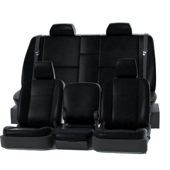 Covercraft 19-24 Toyota Rav4 Leatherette PrecisionFit Custom Front Row Seat Covers - Black