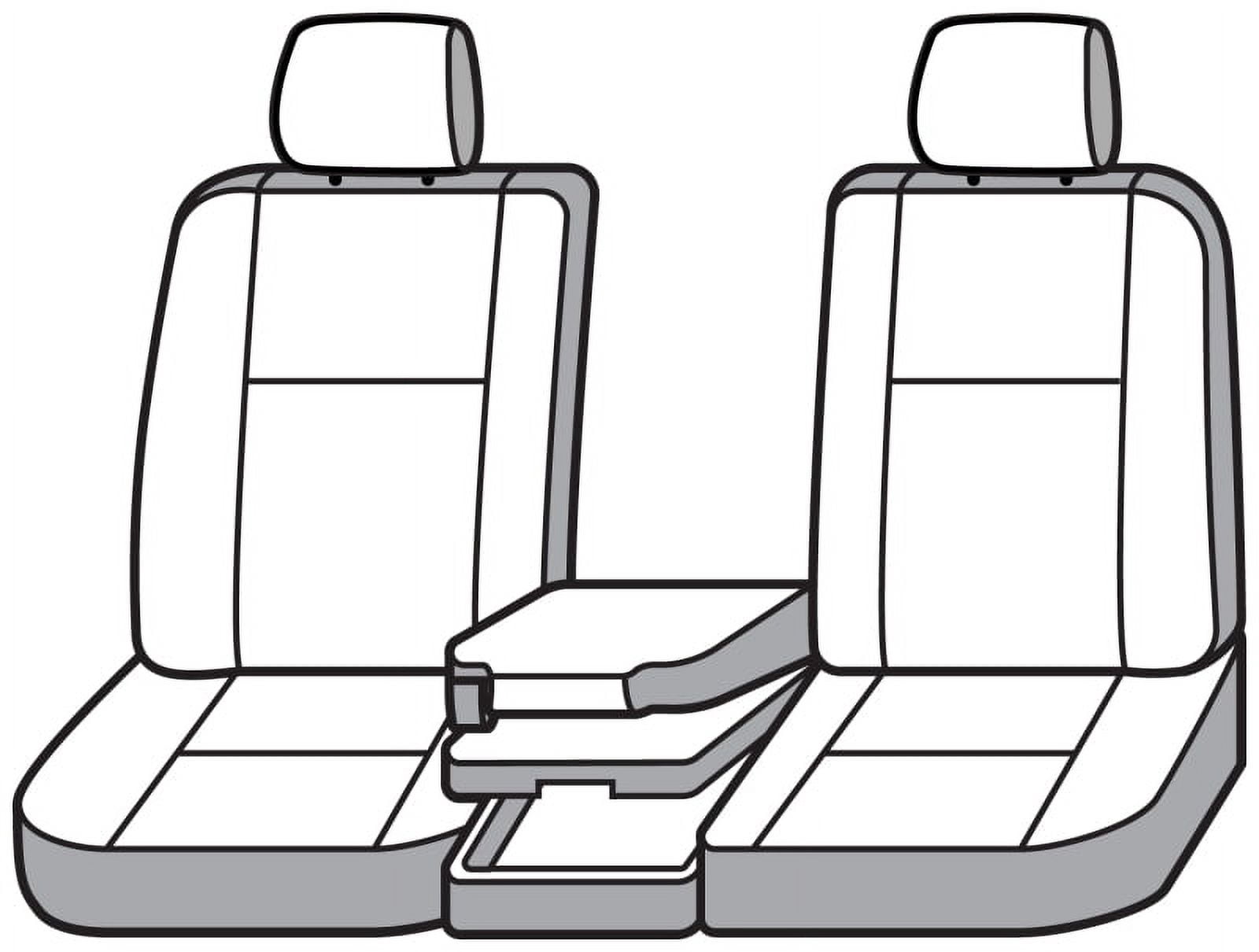 Covercraft 21-24 Ford F-150/ Waterproof Polyester SeatSaver Custom Front Row Seat Covers - Grey